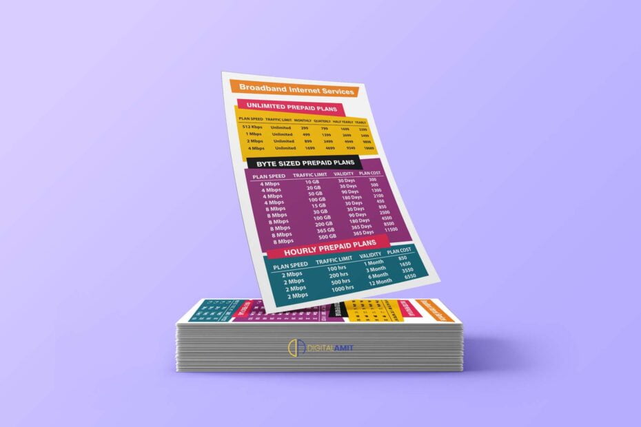 Sprintnet Flyer Back Side